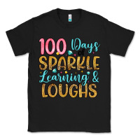 Black 100 days of sparkle learning and loughs Classic Tee - Artiststas