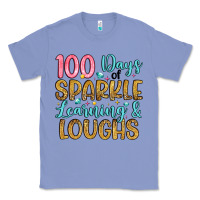 Colony Blue 100 days of sparkle learning and loughs Classic Tee - Artiststas