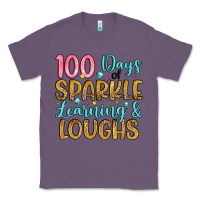 Lavender 100 days of sparkle learning and loughs Classic Tee - Artiststas