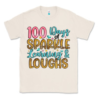 Natural 100 days of sparkle learning and loughs Classic Tee - Artiststas
