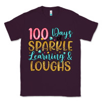 Plum 100 days of sparkle learning and loughs Classic Tee - Artiststas