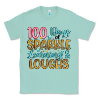 Seafoam 100 days of sparkle learning and loughs Classic Tee - Artiststas