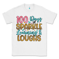 White 100 days of sparkle learning and loughs Classic Tee - Artiststas