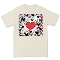 Bone valentine's day hearts Premium Tee - MaliasSmallBusiness