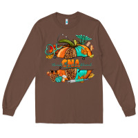 Chestnut cna pumpkin nurse Long Sleeve Tee - NancyCooperArtShop