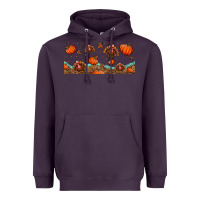 Plum turkey thanksgiving pumpkin libbey glass Heavyweight Hoodie - BundleAndBundleShop