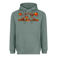 Sage turkey thanksgiving pumpkin libbey glass Heavyweight Hoodie - BundleAndBundleShop