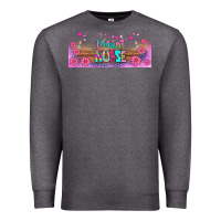 Charcoal Heather proud nurse libbey glass Premium Sweatshirt - BundleAndBundleShop
