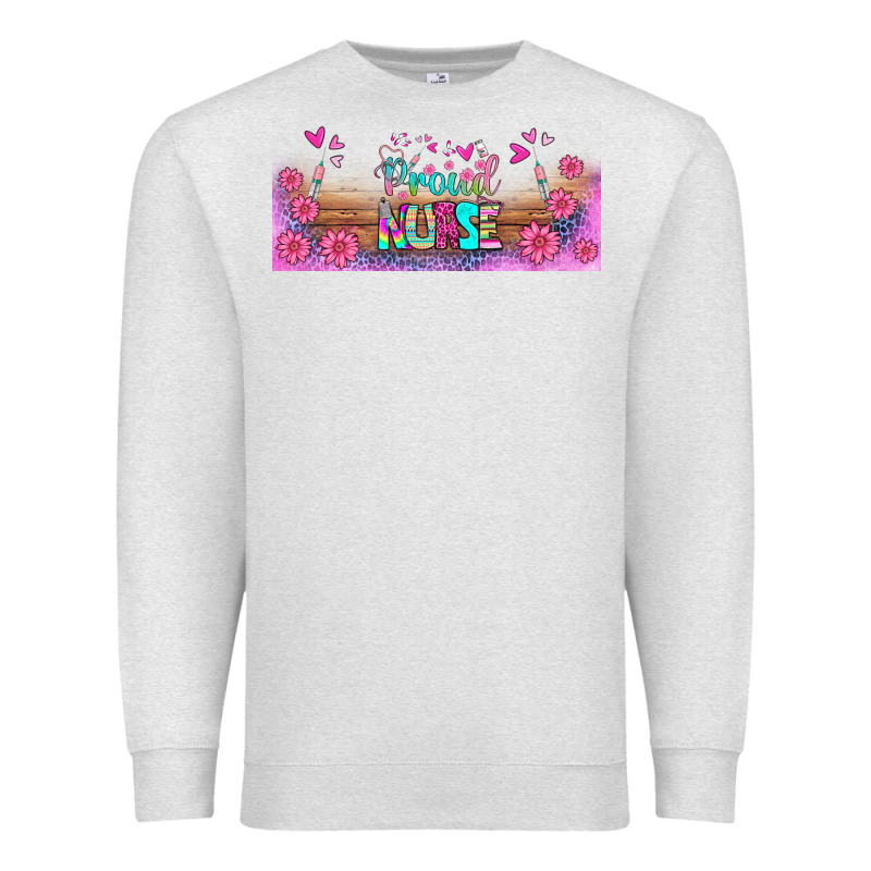 Proud Nurse Libbey Glass Premium Sweatshirt by BundleAndBundleShop | Teevron