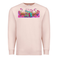 Pale Pink proud nurse libbey glass Premium Sweatshirt - BundleAndBundleShop