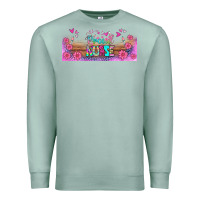 Seafoam proud nurse libbey glass Premium Sweatshirt - BundleAndBundleShop