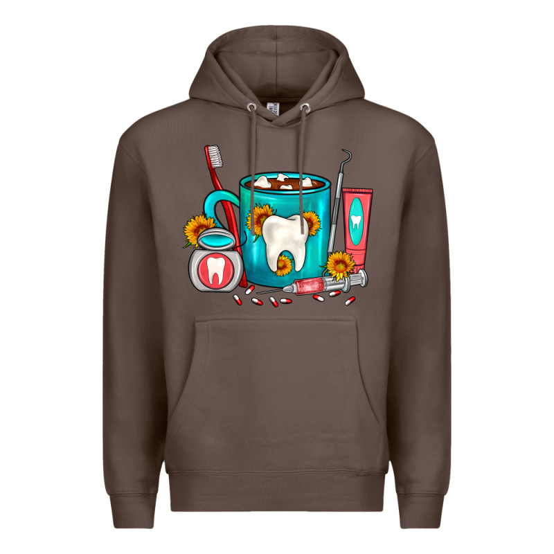 Dentist Coffee Premium Hoodie by FaDigitalArtStudio | Teevron