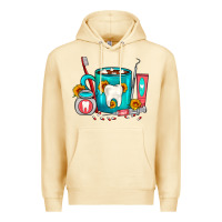 Pina Colada Dentist Coffee Premium Hoodie - FaDigitalArtStudio