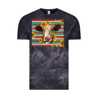 Cloud Black serape leopard hereford cattle mousepad Vintage Tee - Jasminsmagicworld