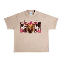 French Oak Highland Cow Mom Urban Heavy Tee - Bettercallsaul