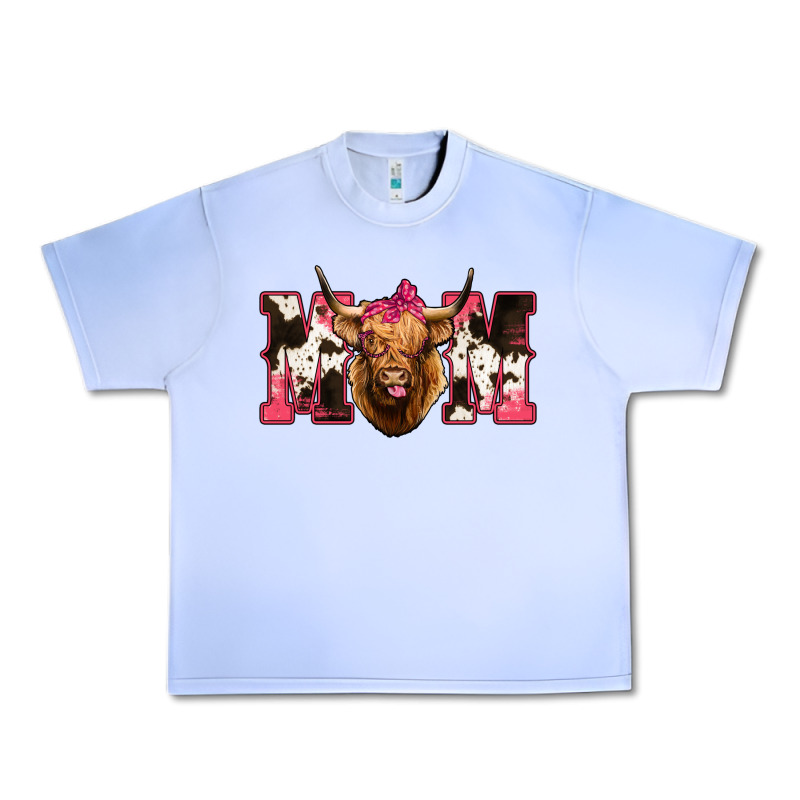 Highland Cow Mom Urban Heavy Tee by Bettercallsaul | Teevron