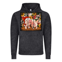 Vintage Black Christmas pigs tumbler Vintage Hoodie - Jasminsmagicworld