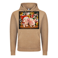 Vintage Coffee Christmas pigs tumbler Vintage Hoodie - Jasminsmagicworld
