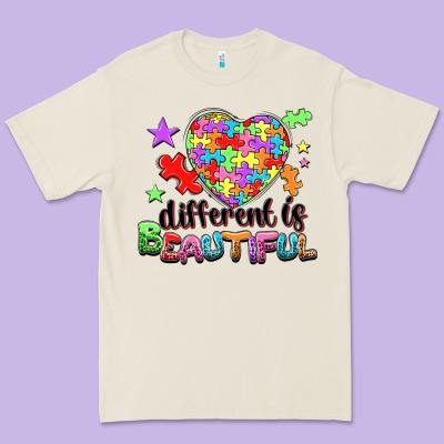 Different Is Beautiful Premium Tee Designed By Nancycooperartshop
