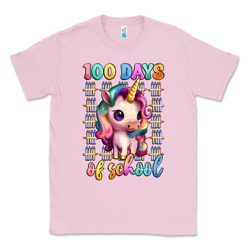 100 Days Of School Unicorn Classic Tee by Artiststas | Teevron