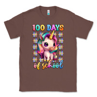 Chestnut 100 days of school unicorn Classic Tee - Artiststas