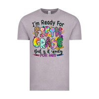 Vintage Zinc I'm ready for fifth grade but is it ready for me Vintage Tee - RanaPortraitStore