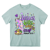 Arona mardi gras jesus fills my cup Heavy Core Tee - MaliasSmallBusiness