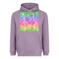 Lavender watercolor rainbow tiger seamless pattern Heavyweight Hoodie - BundleAndBundleShop