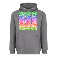 Storm watercolor rainbow tiger seamless pattern Heavyweight Hoodie - BundleAndBundleShop