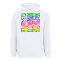 White watercolor rainbow tiger seamless pattern Heavyweight Hoodie - BundleAndBundleShop