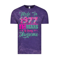 Cloud Purple made in 1977, 45 years of being awesome Vintage Tee - Jasminsmagicworld