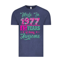 Vintage Denim made in 1977, 45 years of being awesome Vintage Tee - Jasminsmagicworld