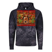 Cloud Black western christmas cow tumbler Vintage Hoodie - Jasminsmagicworld
