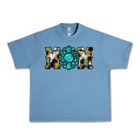 Pebble Blue Sunflower Turquoise Gemstone Cowhide Mom Urban Heavy Tee - Bettercallsaul