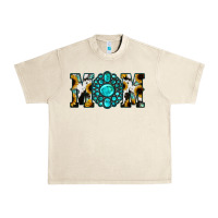 Sandshell Sunflower Turquoise Gemstone Cowhide Mom Urban Heavy Tee - Bettercallsaul