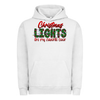 Pigment Lunar Rock festive christmas lights text art Urban Hoodie - CowhideDigitalArt