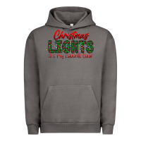 Pigment Tornado festive christmas lights text art Urban Hoodie - CowhideDigitalArt