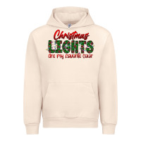 Sandshell festive christmas lights text art Urban Hoodie - CowhideDigitalArt