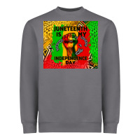 Storm juneteenth is my independence day Heavyweight Sweatshirt - CowGirlArtShop