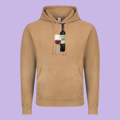 California Wine Vintage Hoodie Designed By Ranaportraitstore