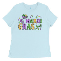 Baby Blue it's mardi gras y'all Ladies Tee - MaliasSmallBusiness