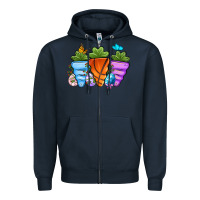 Navy Basketball Easter sports carrots Zipper Hoodie - OliviaCreatesArt