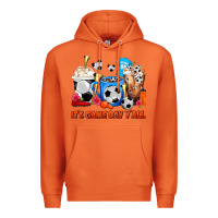 Carrot It's Game Day Y'all Soccer Coffee Cups Premium Hoodie - FaDigitalArtStudio