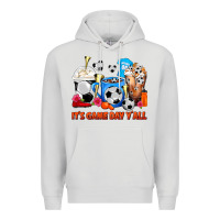 Dove Grey It's Game Day Y'all Soccer Coffee Cups Premium Hoodie - FaDigitalArtStudio