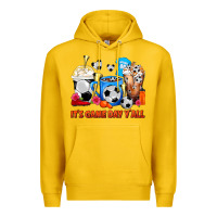 Lemon It's Game Day Y'all Soccer Coffee Cups Premium Hoodie - FaDigitalArtStudio