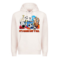 It's Game Day Y'all Soccer Coffee Cups Premium Hoodie | Teevron
