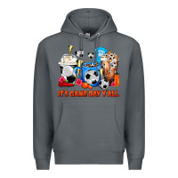 Rock It's Game Day Y'all Soccer Coffee Cups Premium Hoodie - FaDigitalArtStudio