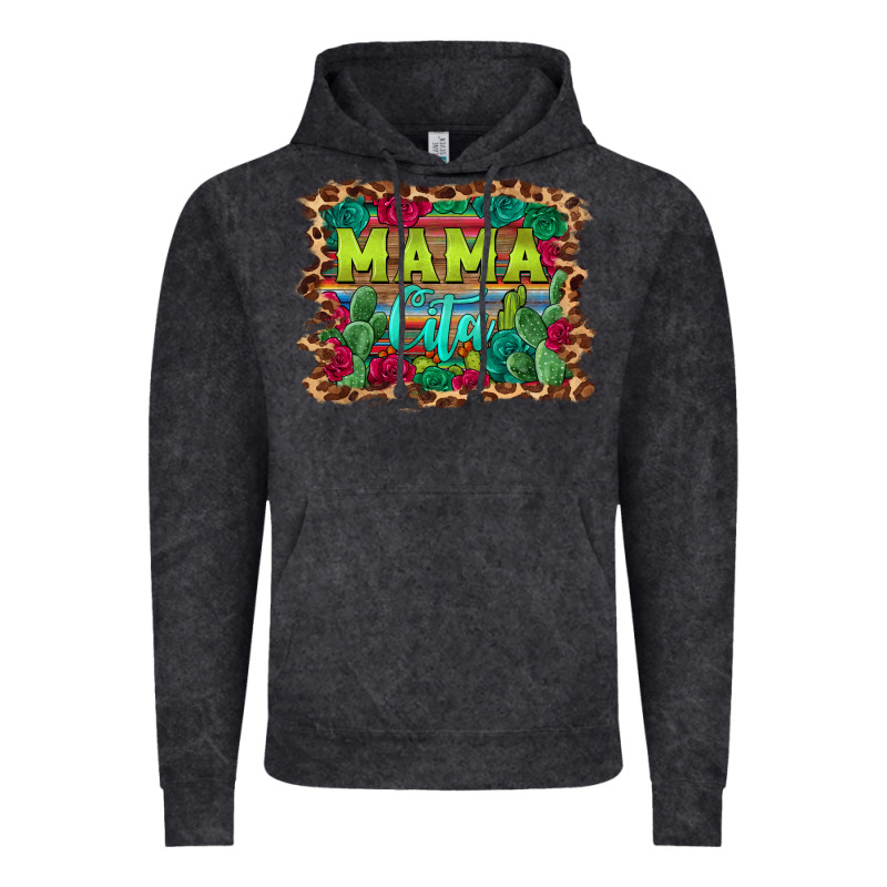 Mama Cita Serape Background Vintage Hoodie by BarkalooDesign | Teevron