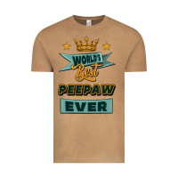 World's Best Peepaw Ever Vintage Tee | Teevron