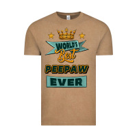 Vintage Coffee world's best peepaw ever Vintage Tee - Jasminsmagicworld